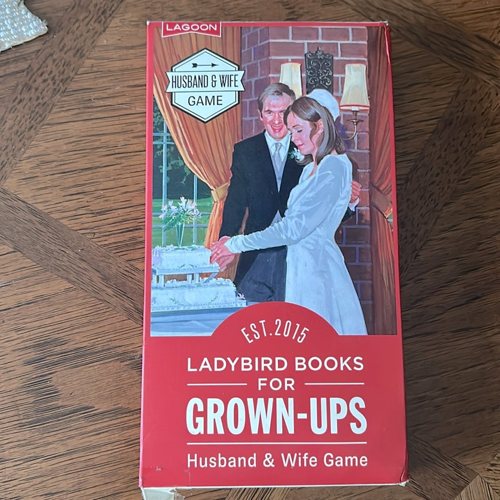 Lagoon Ladybird Book for Grown UPS Husband and Wife Game Anniversary Gift Idea